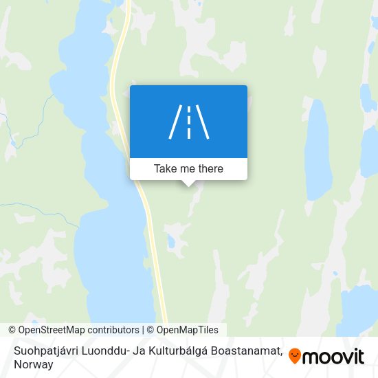 Suohpatjávri Luonddu- Ja Kulturbálgá Boastanamat map