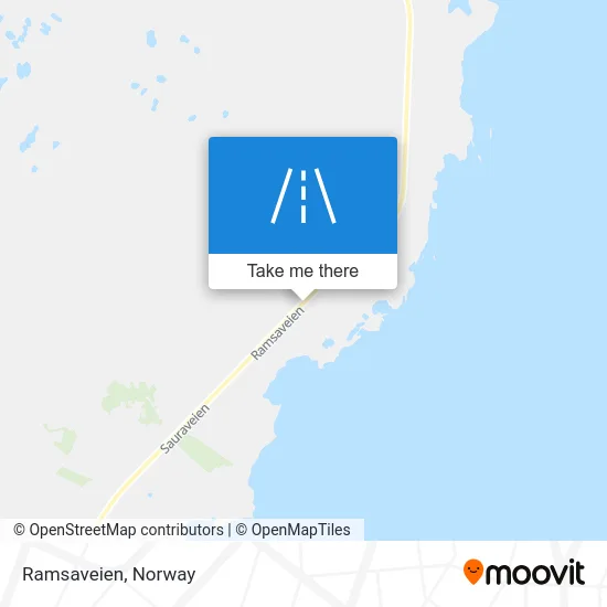 Ramsaveien map