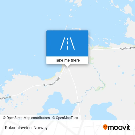 Roksdalsveien map