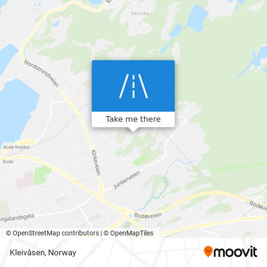 Kleivåsen map