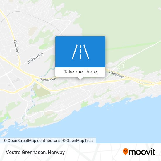 Vestre Grønnåsen map