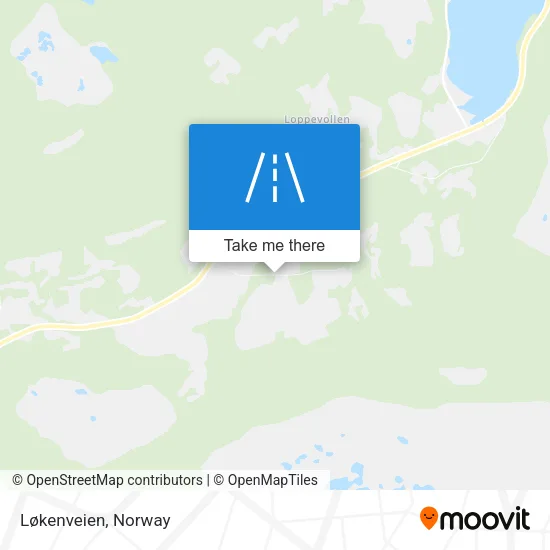 Løkenveien map