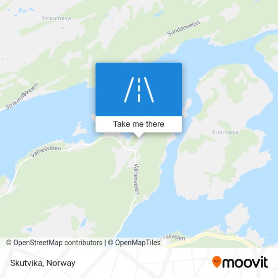 Skutvika map