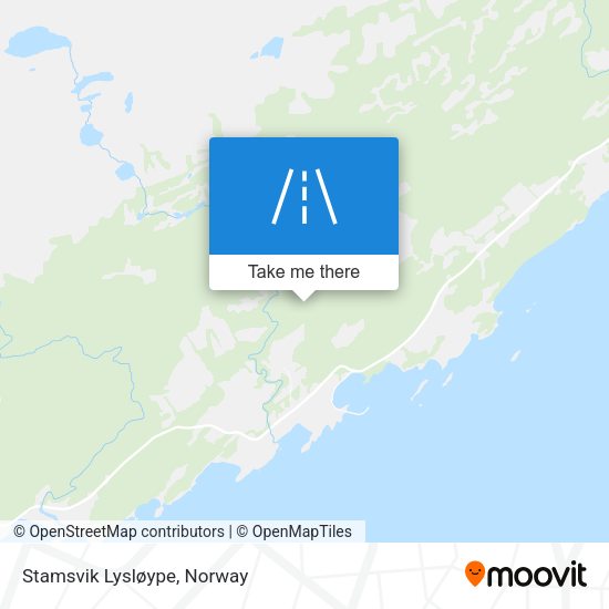 Stamsvik Lysløype map