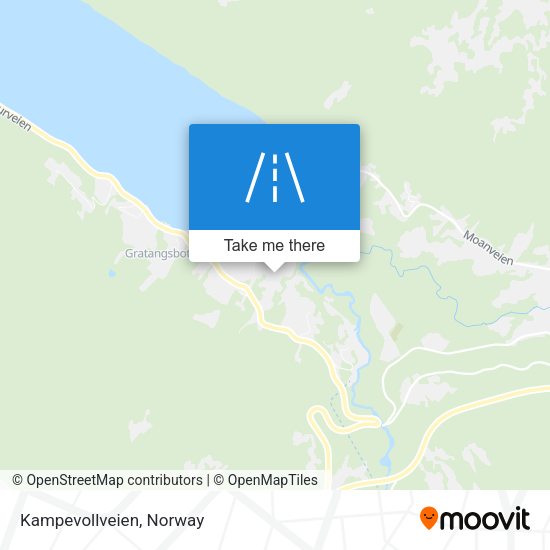 Kampevollveien map