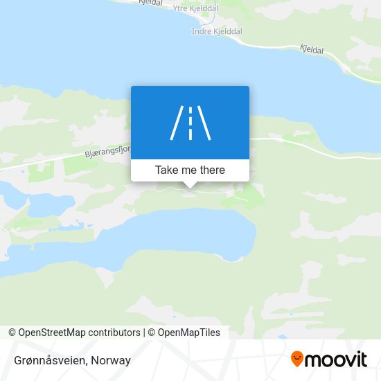 Grønnåsveien map