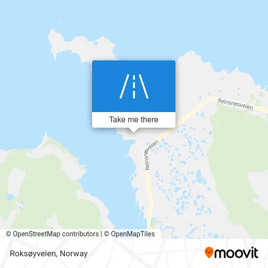 Roksøyveien map