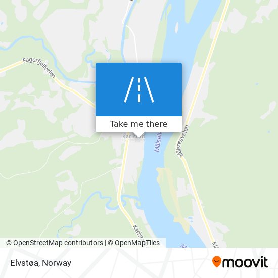 Elvstøa map