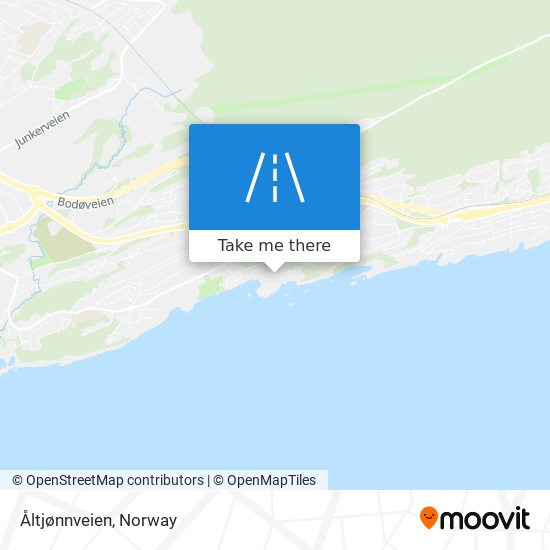 Åltjønnveien map