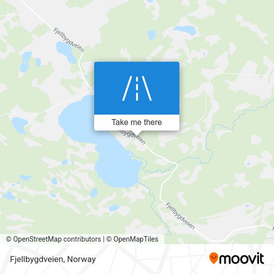 Fjellbygdveien map