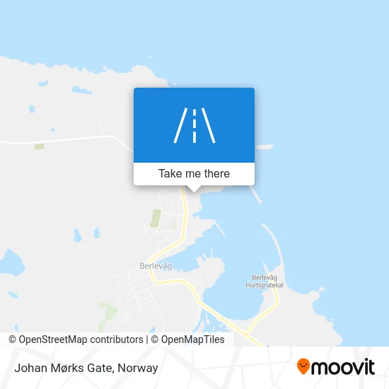 Johan Mørks Gate map