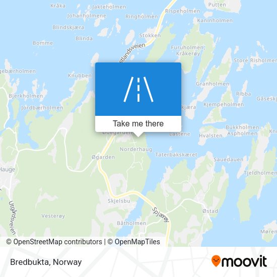 Bredbukta map