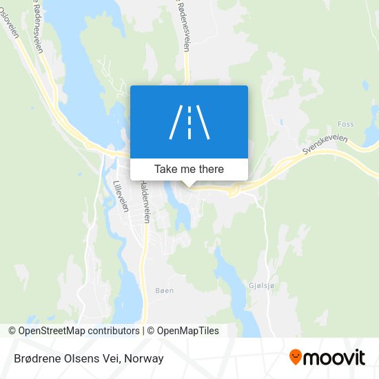 Brødrene Olsens Vei map