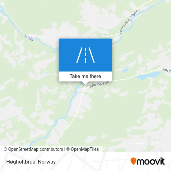 Høgholtbrua map