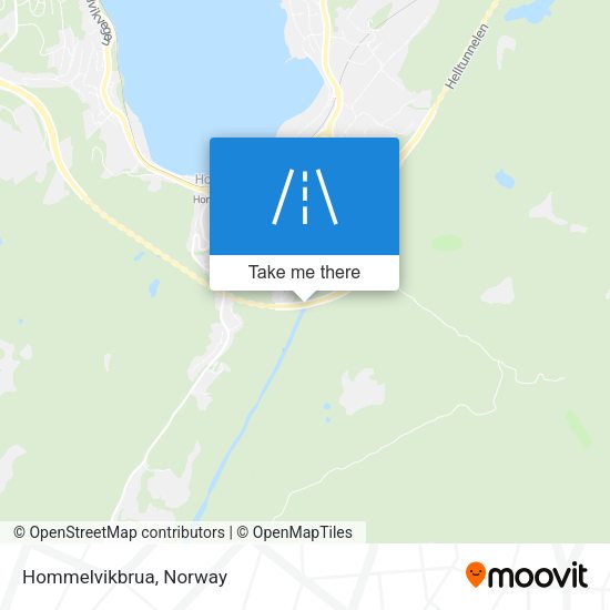 Hommelvikbrua map