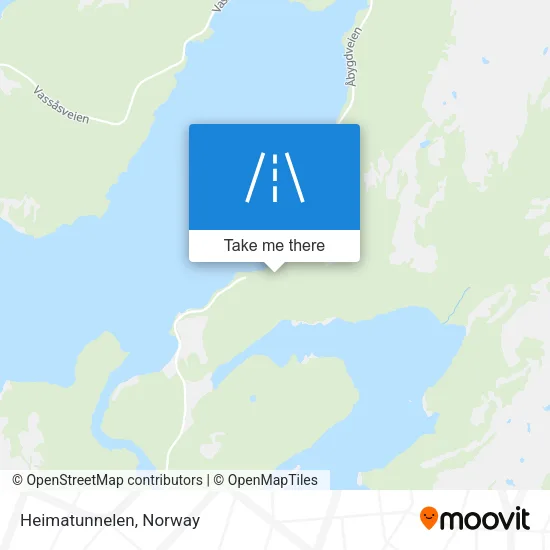 Heimatunnelen map