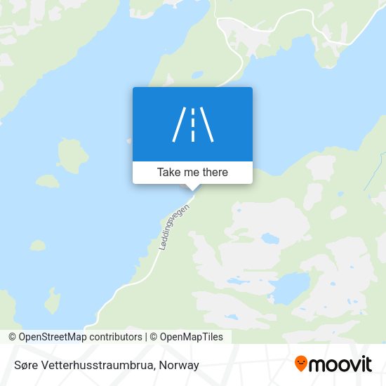 Søre Vetterhusstraumbrua map