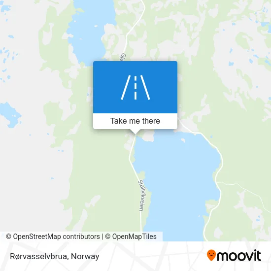 Rørvasselvbrua map