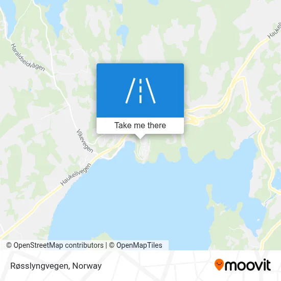 Røsslyngvegen map