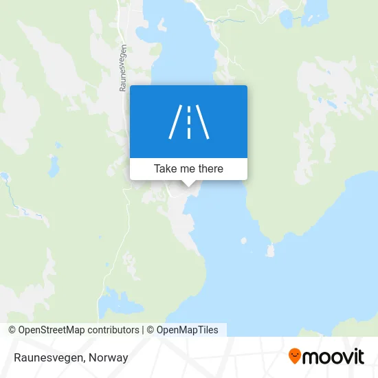 Raunesvegen map