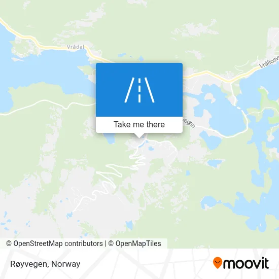 Røyvegen map