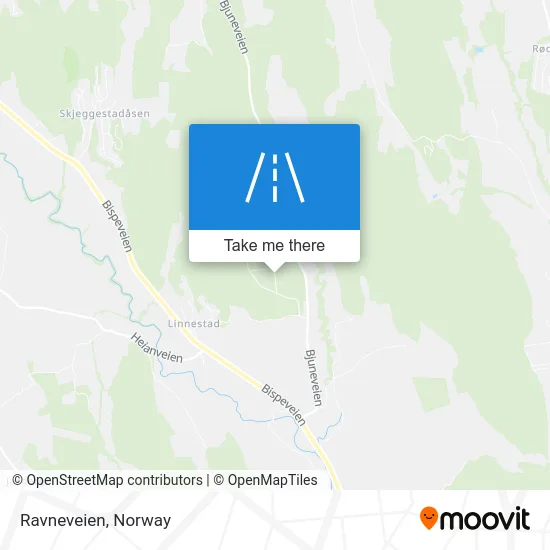 Ravneveien map