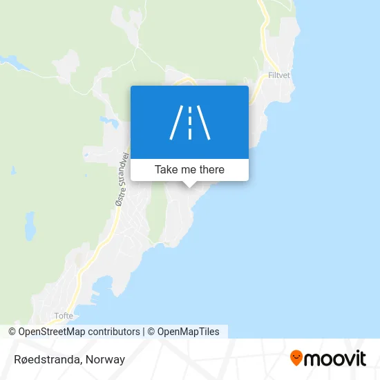 Røedstranda map