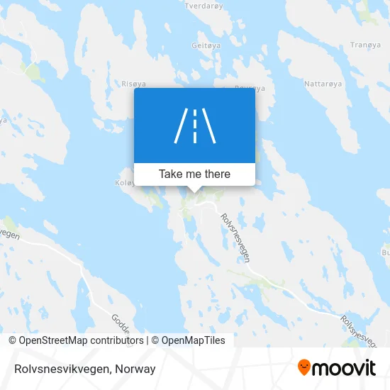 Rolvsnesvikvegen map