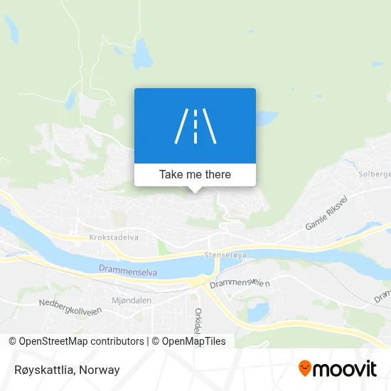Røyskattlia map