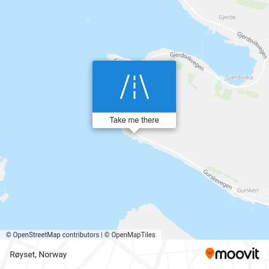 Røyset map