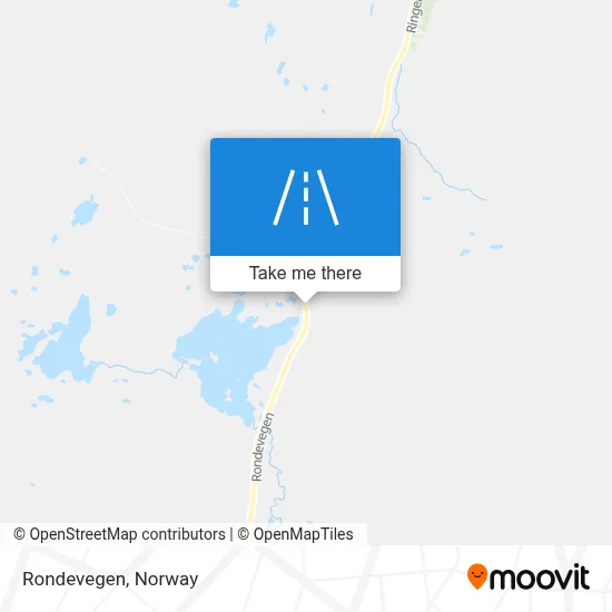 Rondevegen map
