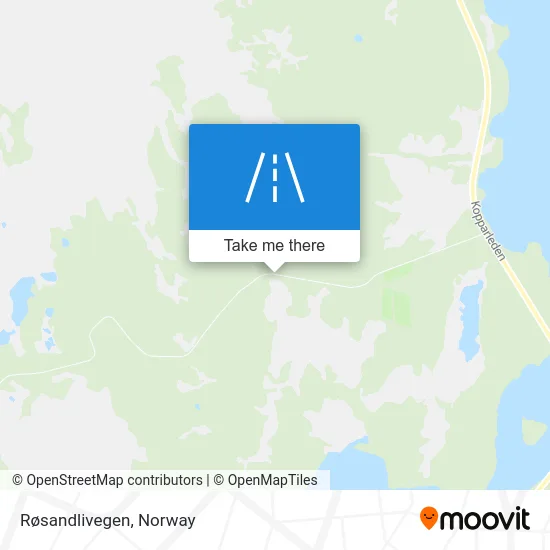 Røsandlivegen map