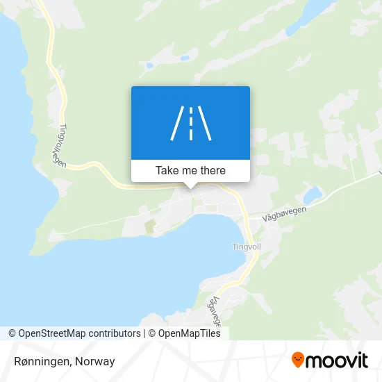 Rønningen map