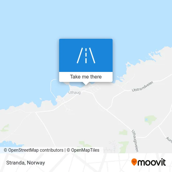 Stranda map