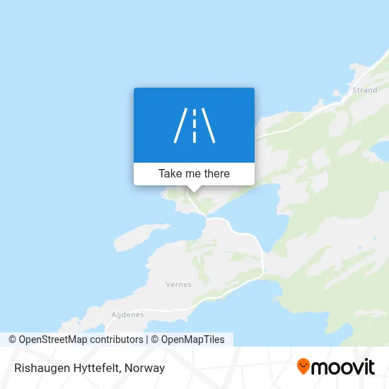 Rishaugen Hyttefelt map