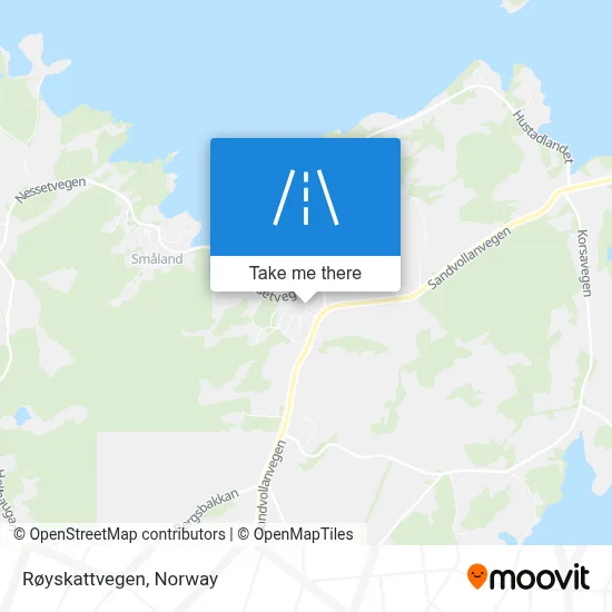 Røyskattvegen map