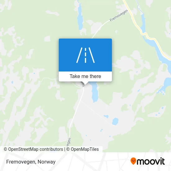 Fremovegen map