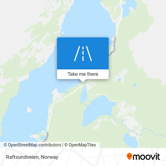 Raftsundveien map
