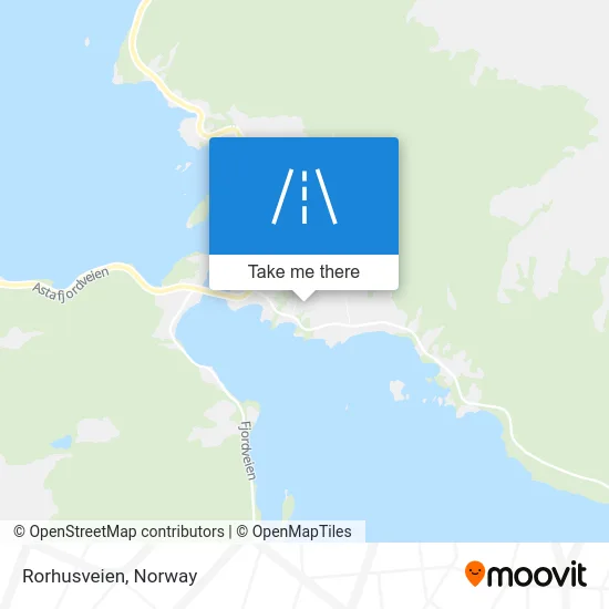 Rorhusveien map