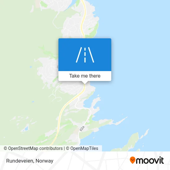 Rundeveien map