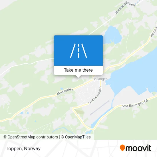 Toppen map