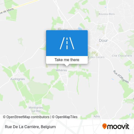 Rue De La Carrière plan