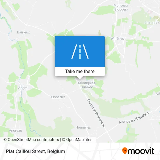 Plat Caillou Street map