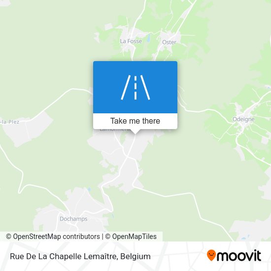 Rue De La Chapelle Lemaître map