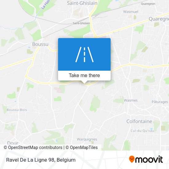 Ravel De La Ligne 98 map
