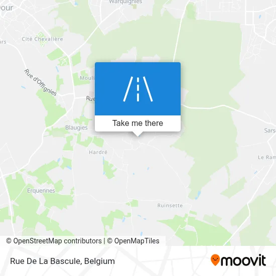 Rue De La Bascule map