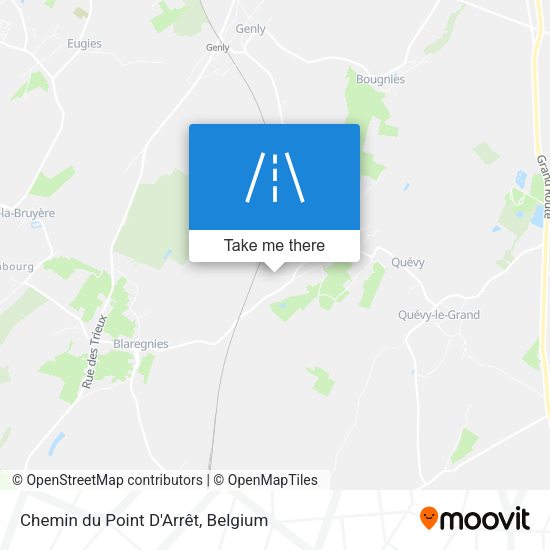 Chemin du Point D'Arrêt map