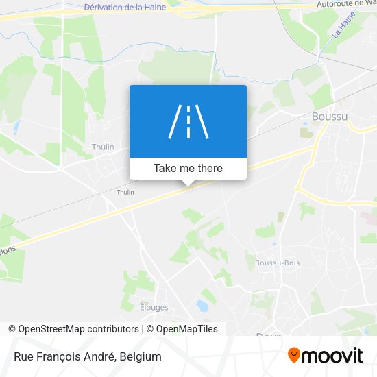 Rue François André map