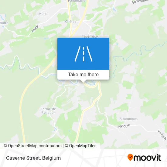 Caserne Street map