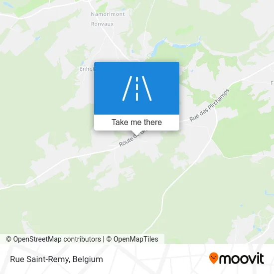 Saint-Remy Street map